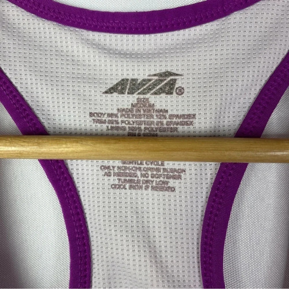 Avia Purple Racerback Padded Athletic Sports Bra M - Picture 4 of 4